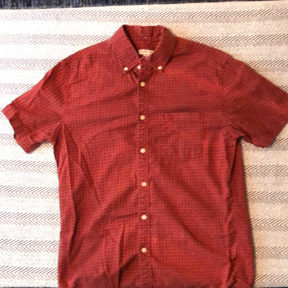 Short sleeve button up shirt